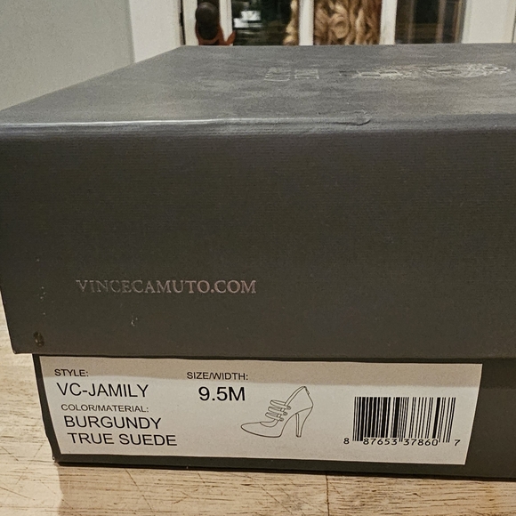 Vince Camuto Women's Burgundy Heels - Picture 7 of 7